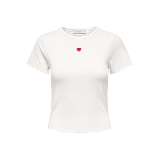 Only Onlelva june emb s/s tee jrs noos - Image 3