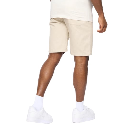 Crosshatch Heren Blansmoore Elastische Taille Shorts (Licht Steen) - Image 2
