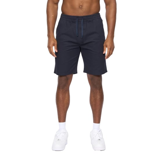 Crosshatch Heren Blansmoore Uitrekbare Taille Shorts (Marineblauw) - Image 1