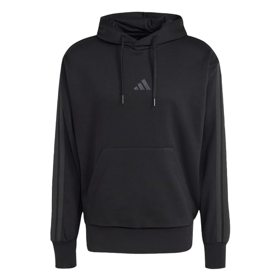 Essentials 3-Stripes Fleece Hoodie - Image 3
