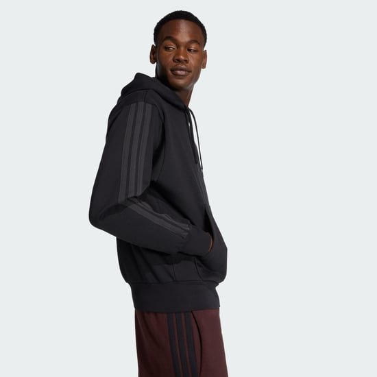 Essentials 3-Stripes Fleece Hoodie - Image 5