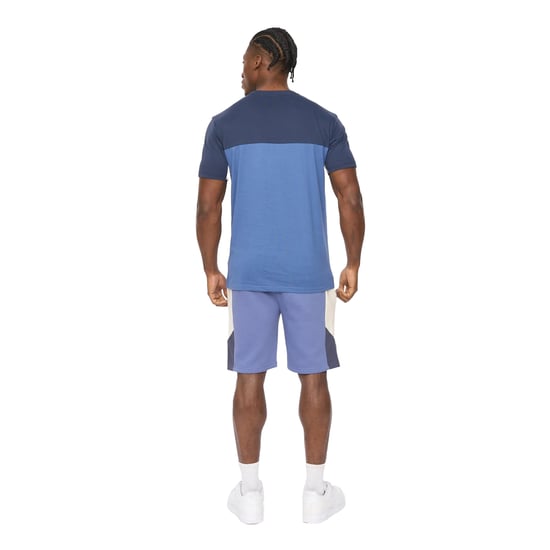 Crosshatch Heren Castlebay T-Shirt (Blauw) - Image 2
