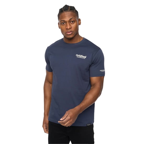 Crosshatch Heren Simtanks T-Shirt (Marineblauw) - Image 1