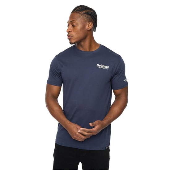 Crosshatch Heren Simtanks T-Shirt (Marineblauw) - Image 3