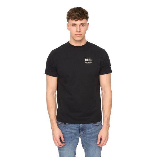 Duck and Cover Heren Lynnfold Katoenen Everyday T-Shirt (Zwart) - Image 1