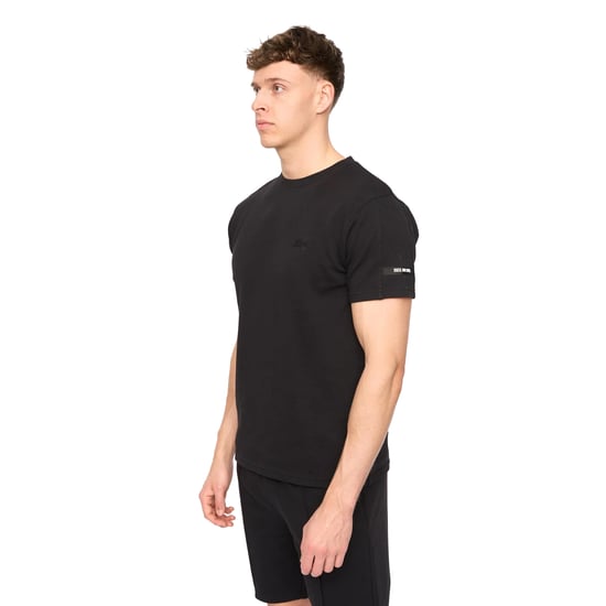 Duck and Cover Mens Sherborn T-Shirt (Black) - Image 3