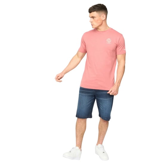 Crosshatch Heren Chittingtons T-Shirt (Roze) - Image 4