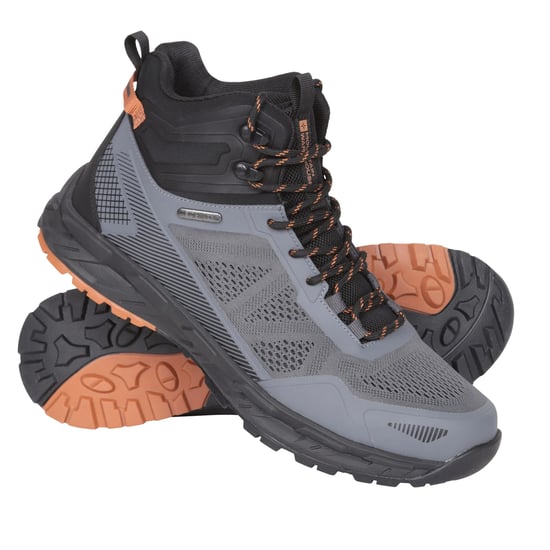 Mountain Warehouse Heren Crusade Leren Waterdichte Wandelschoenen (Zwart) - Image 5