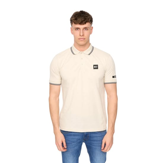 Duck and Cover Heren Wrentham Polo Shirt (Licht Steen) - Image 1