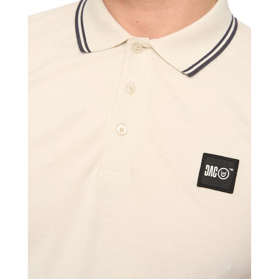Duck and Cover Heren Wrentham Polo Shirt (Licht Steen) - Image 3