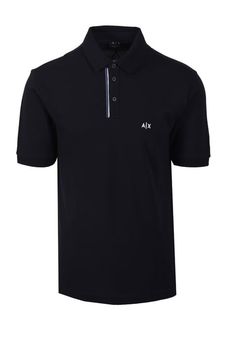 ARMANI EXCHANGE POLO SHIRT DEEP NAVY - Image 1