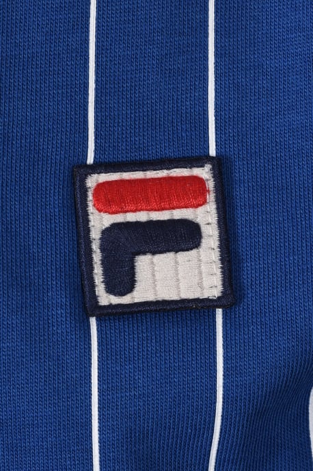 FILA BB1 VINTAGE STRIPED POLO LIMOGES/WHITE/NAVY - Image 3