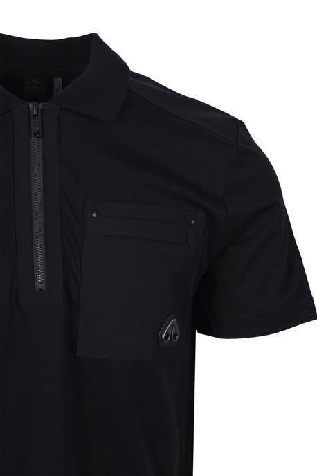 MOOSE KNUCKLES DALON POLO BLACK - Image 2