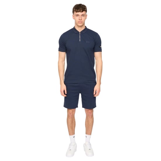 Duck and Cover Heren Sherborn Katoenen Poloshirt (Marineblauw) - Image 4