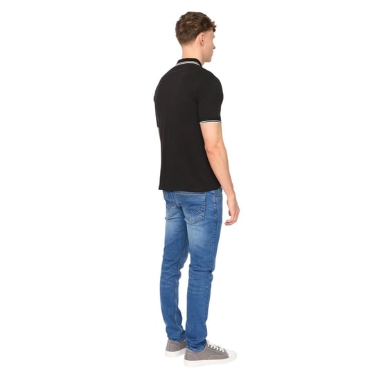 Duck and Cover Heren Wrentham Poloshirt (Zwart) - Image 2
