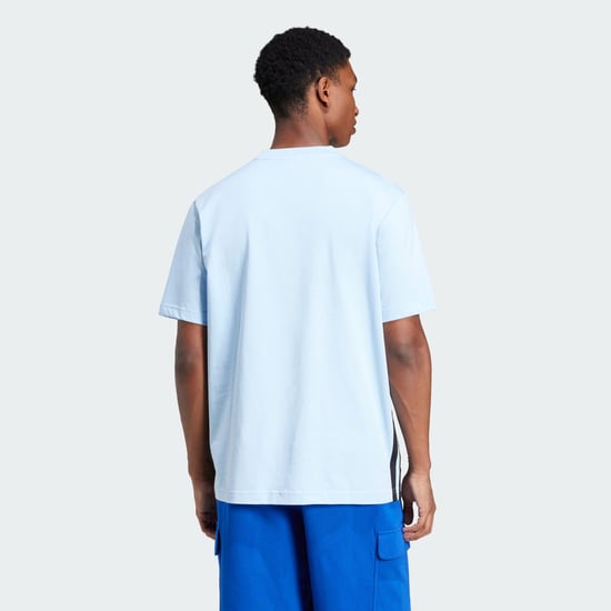 Essentials 3-Stripes Single Jersey Tee - Image 2