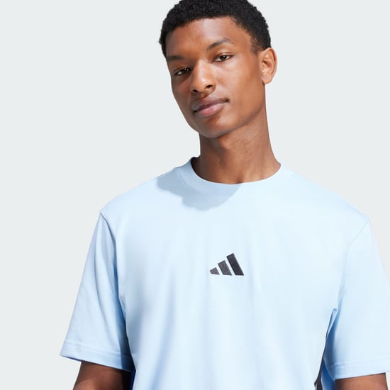 Essentials 3-Stripes Single Jersey Tee - Image 4