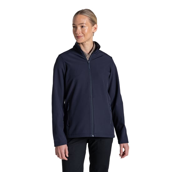 Craghoppers Dames Expert Basecamp II Softshell Jacket (Donker Navy) - Image 4