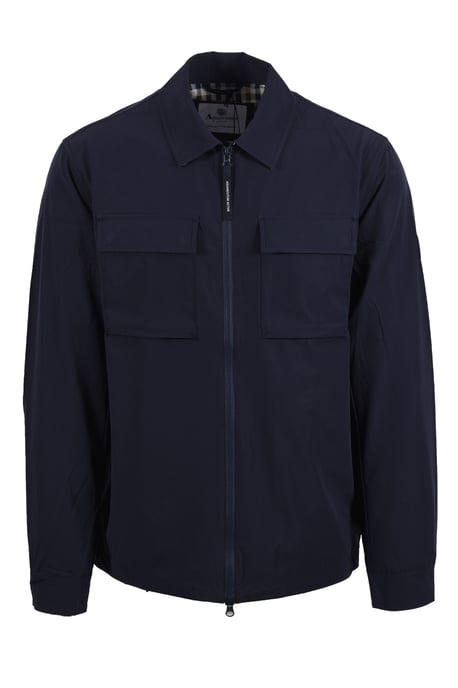 AQUASCUTUM SHELL SP OVERSHIRT NAVY - Image 1