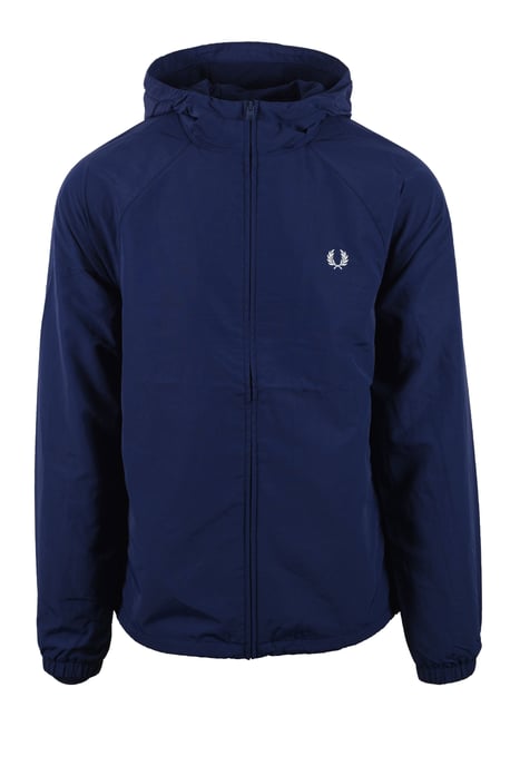 FRED PERRY HOODED SHELL JACKET FRENCH NAVY - Image 1