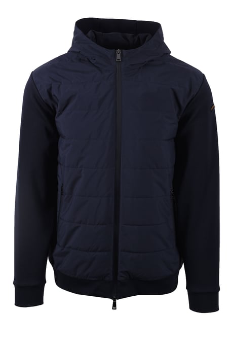 Paul & Shark FULL ZIP HYBRID JACKET NAVY - Image 1