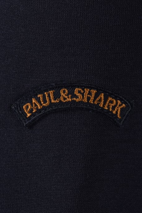 Paul & Shark FULL ZIP HYBRID JACKET NAVY - Image 4