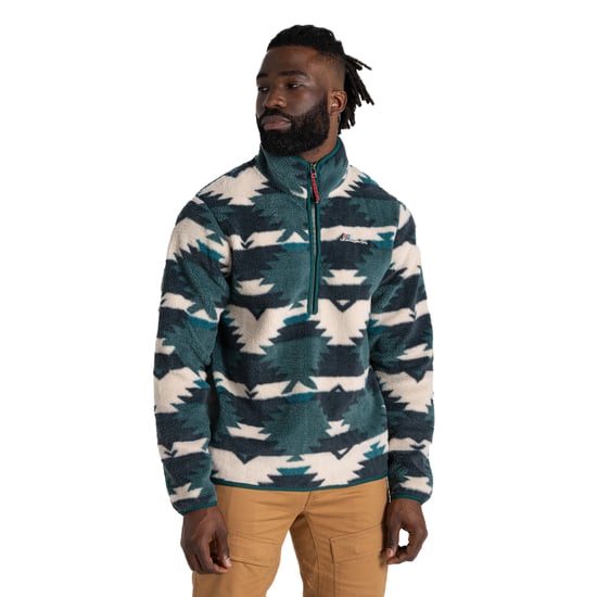 Craghoppers Heren Tatton II Half Zip Fleece Top (Donker Viridiaan) - Image 2