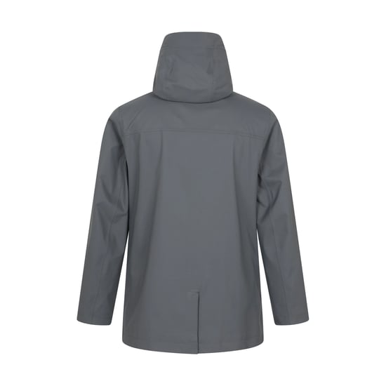 Mountain Warehouse Mens Harbour Waterproof Jacket (Grey) - Image 2