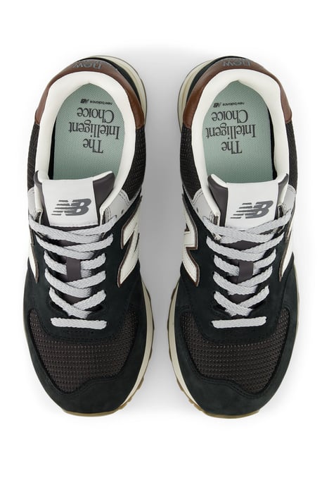 NEW BALANCE 574 TRAINER BROWN/DARK SILVER - Image 3