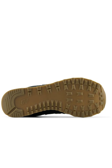 NEW BALANCE 574 TRAINER BROWN/DARK SILVER - Image 4