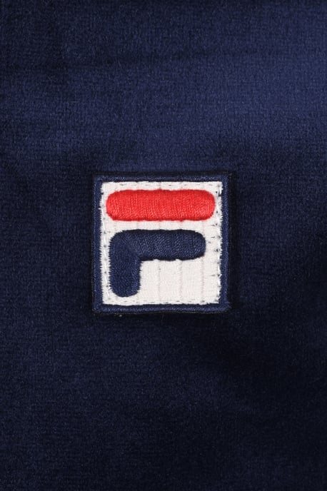 FILA BASILIO TIPPED VELOUR T-SHIRT FILA NAVY/GARDENIA - Image 3