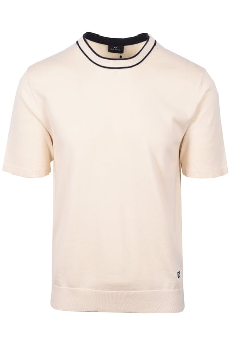 PAUL SMITH SWEATER SS T-SHIRT WHITE - Image 1