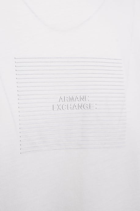ARMANI EXCHANGE T-SHIRT OFF WHITE - Image 2