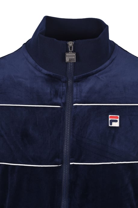 FILA VITTORIO VELOUR TRACK JACKET FILA NAVY/GARDENIA - Image 3