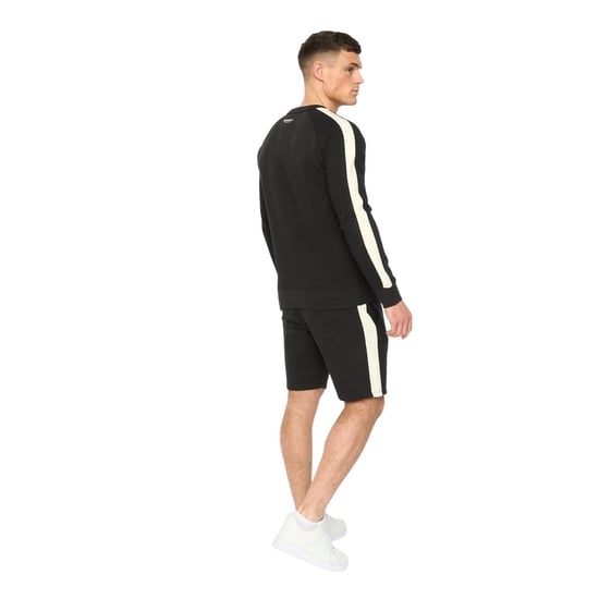 Crosshatch Heren Cresswill Sweatshirt (Zwart) - Image 2