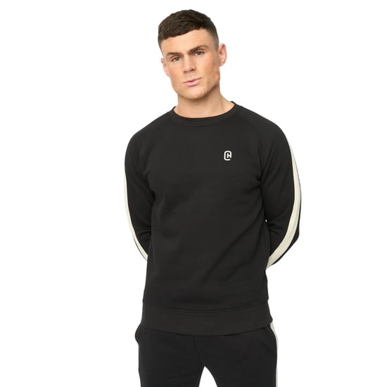 Crosshatch Heren Cresswill Sweatshirt (Zwart) - Image 4