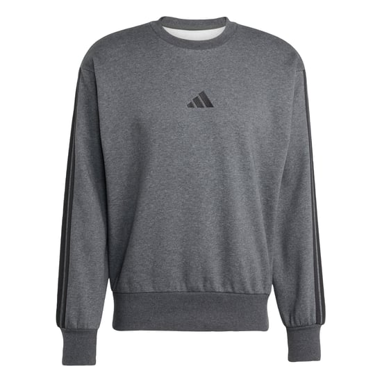 Essentials 3-Stripes Fleece Sweatshirt - Image 3