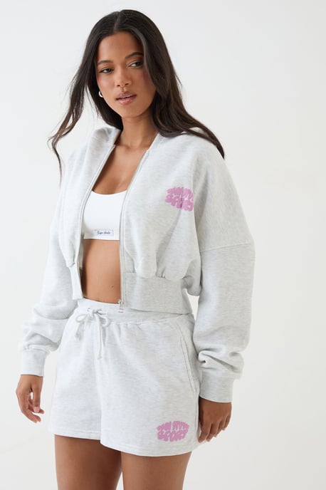 DSGN Studio Sport Bubble Boxy Crop Hoodie - Image 3