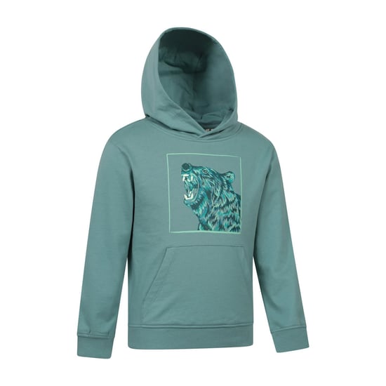 Mountain Warehouse Kinderen Bear Glow In The Dark Hoodie (Lichtblauw) - Image 3