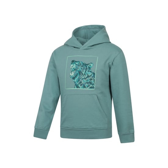 Mountain Warehouse Kinderen Bear Glow In The Dark Hoodie (Lichtblauw) - Image 5
