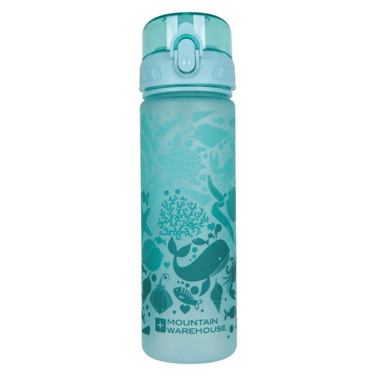 Mountain Warehouse Kinderen Vissen BPA-vrije 500ml Waterfles (Turquoise) - Image 1