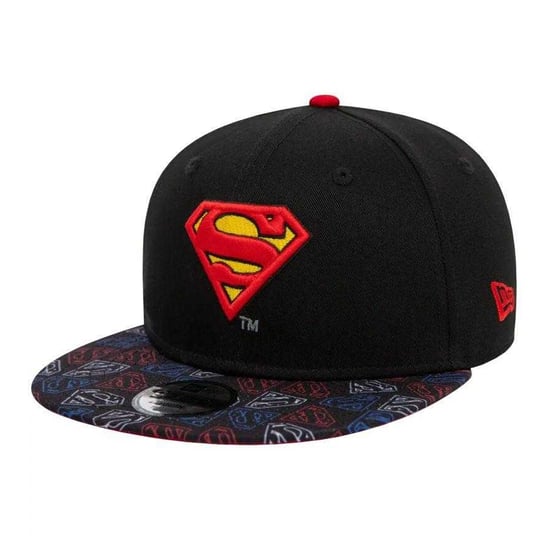 New Era Kinderen/Kids 9Fifty Superman All-Over Print Baseball Cap (Zwart) - Image 1
