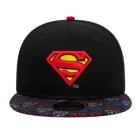 New Era Kinderen/Kids 9Fifty Superman All-Over Print Baseball Cap (Zwart) - Image 3