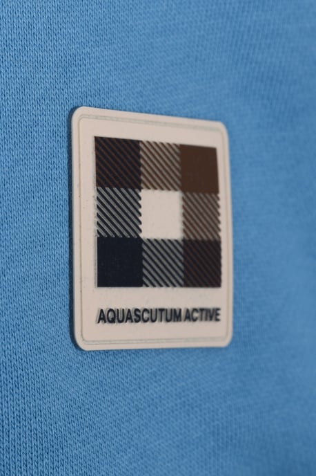 AQUASCUTUM BADGE CREWNECK SWEATSHIRT AVIO - Image 3