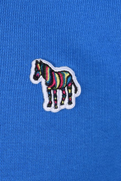 PAUL SMITH REG FIT HALF ZIP SWEATSHIRT BLUE - Image 3