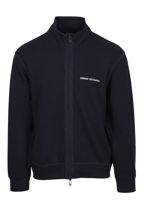 ARMANI EXCHANGE FULL ZIP SWEATSHIRT DEEP NAVY - Image 1