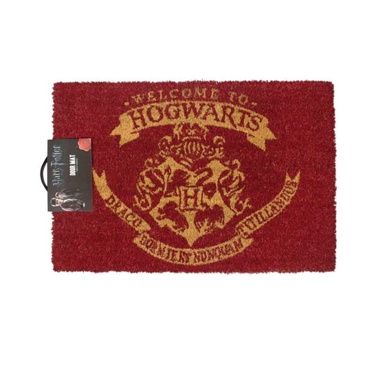 Harry Potter Officiële Welkom op Zweinstein deurmat (Rood) - Image 1