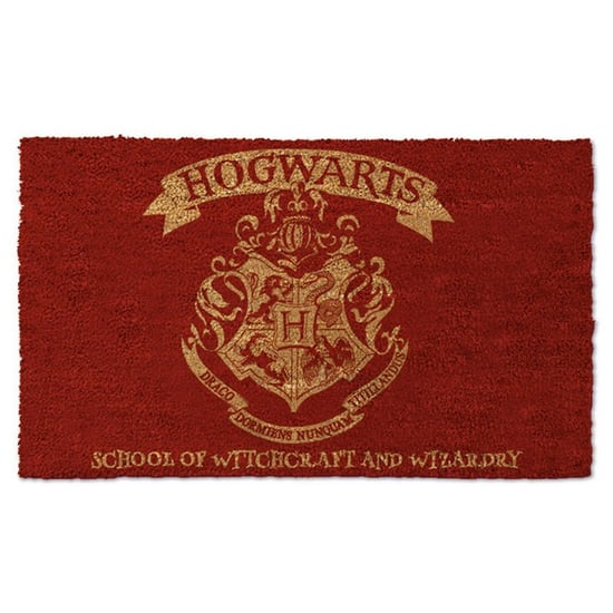 Harry Potter Officiële Welkom op Zweinstein deurmat (Rood) - Image 2