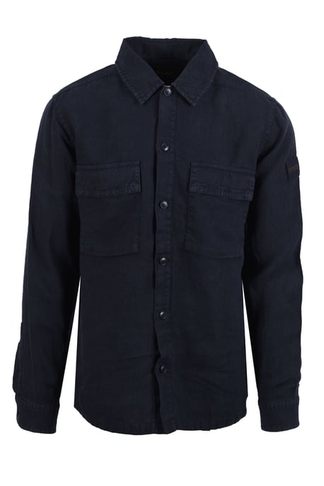 Boss Orange BOSS LOCKY SHIRT DARK BLUE - Image 1