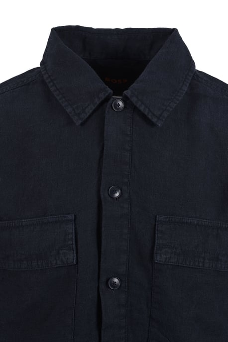 Boss Orange BOSS LOCKY SHIRT DARK BLUE - Image 2